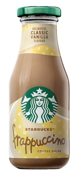 Starbucks Frappuccino Vanilla Mleczny napój kawowy o smaku waniliowym 250 ML/BU