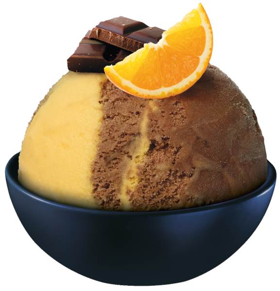Mr Schöller Lody o smaku czekoladowo - pomarańczowym, 5 L/PU