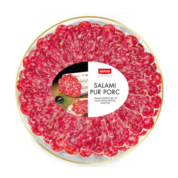 Könecke Kon.Pur Porc Salami slices 80g 80 G/PK