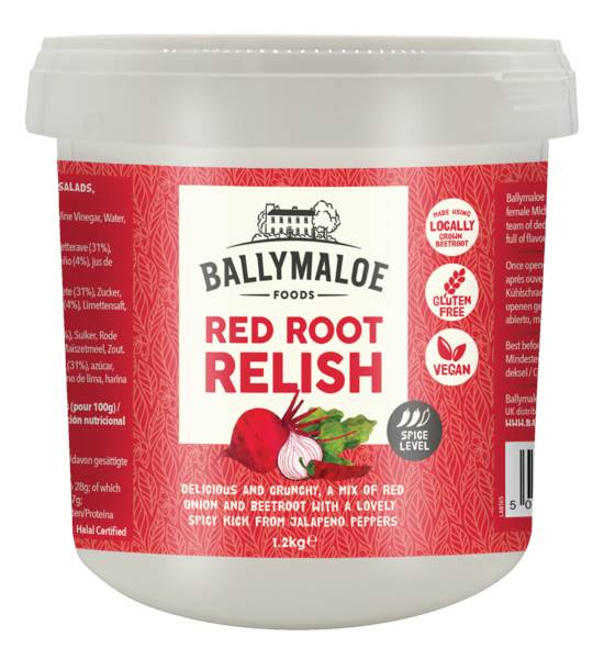 Ballymaloe relish red root 1,2 KG/EM