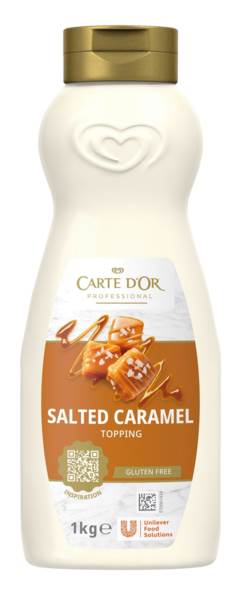 Carte d'Or Dessert Topping Salted Caramel, (79893) 1 KG/FL