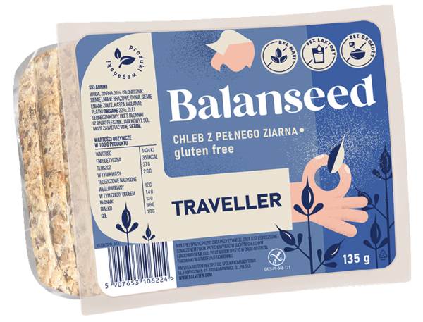 Balanseed Chleb z pełnego ziarna, 135 GR/PA