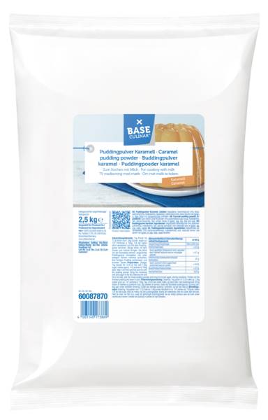 Base Culinar Puddingpulver Karamell zum Kochen, 2,5 KG/PK