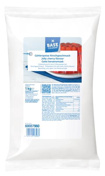 Base Culinar Götterspeise Kirsche, 1 KG/BT