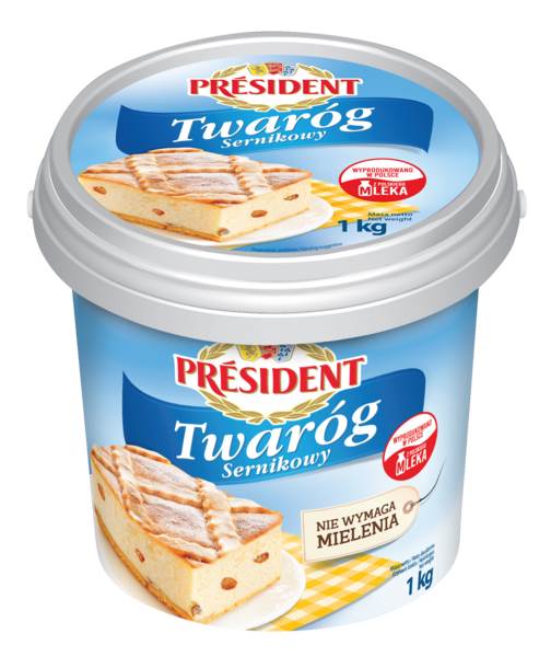 President Twaróg sernikowy, 1 KG/WD