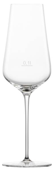 Zwiesel Champagnerglas "Fusion" Nr. 77 37,8 cl, mit Füllstrich 0,1 l, H 248 mm, Ø 76 mm 1 ST mit Moussierpunkt