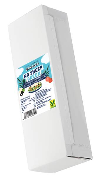 Vanozza No Sheep Greek, Pflanzliche Alternative zu Feta-Käse, 1,8 KG/PK Optimal für Bowls, Salate, Pizza, Burger- auch zum Garnieren und Überbacken