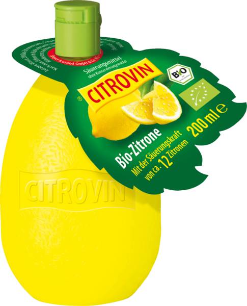 Citrovin Bio Zitronensaftkonzentrat 0,2 L/ST
