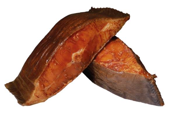 Halibut dzwonko wędzone na gorąco, 2 KG/KT