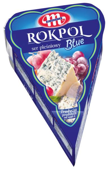 Mlekovita Rokpol, z mleka krowiego, ser dojrzewający z przerostem pleśni, 0,165 KG/ST
