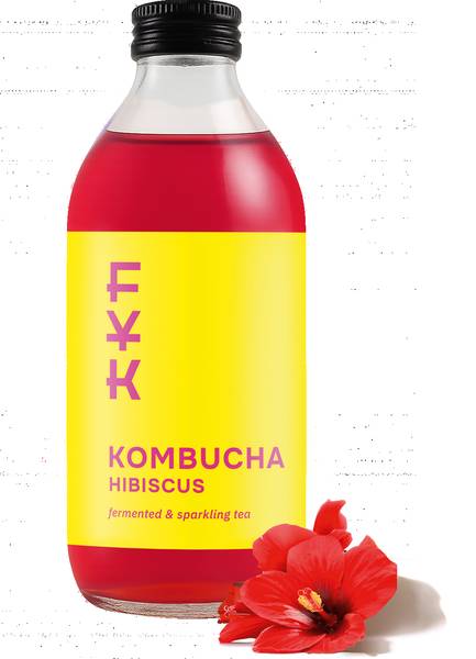Forever Young Kombucha Hibiscus 330 ML/BU