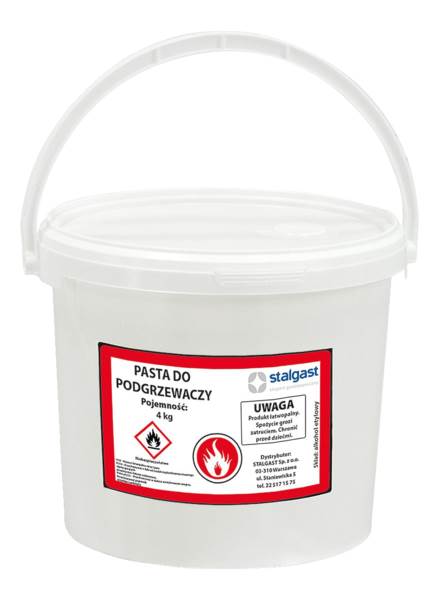 Stalgast Pasta do podgrzewaczy 4 kg, w żelu, 1 ST , nr kat.430005