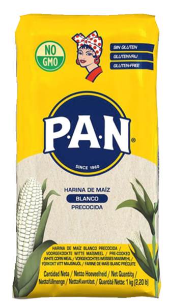 Pan Harina white mais flour 1 KG/PK