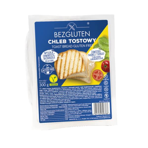 Bezgluten BZGL Toasted bread 300 g 300 G/PK