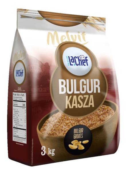 Melvit La Chef Kasza bulgur, 3 KG/PA