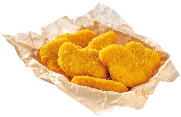 Mr SuperDrob Nuggetsy z kurczaka panierowane, smażone, pieczone, formowane, IQF, 1 KG/PA