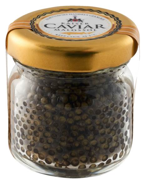 KAISER CAVIAR Kawior z jesiotra sterleta, Acipenser ruthenus, 30 GR/SŁ