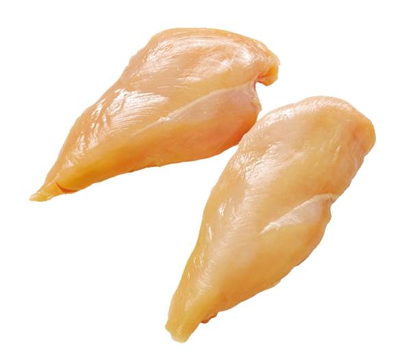 TK Base Culinar Hähnchenbrustfilet, unpaniert, Teilstück, ca.120g, 5 KG/KT mit Flüssigwürze