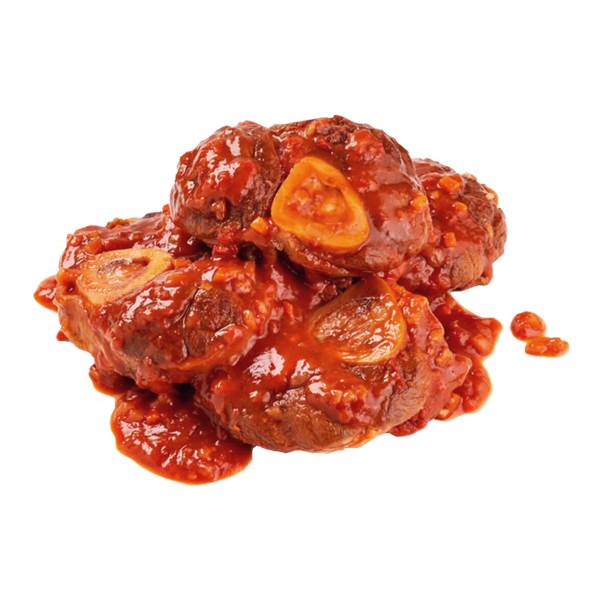 Duke's Cuisine kalfs ossobucco in saus, sous vide, per stuk vac, ca. 290 gram 0,29 KG/ST