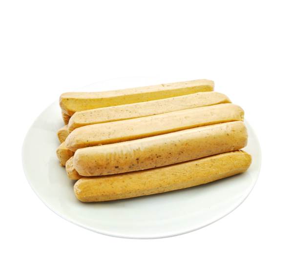 The Raging Pig Company Piggys vegane Mini-Wurst, salzreduziert und ...