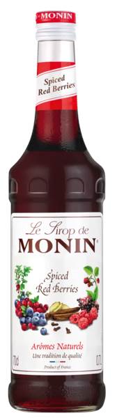 Monin Syrop Spiced Red Berries o smaku pikantnych czerwonych owoców 0,7 L/BU