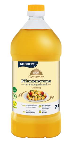 Goodfry Chef Gourmet Pflanzencreme, 2 L/FL