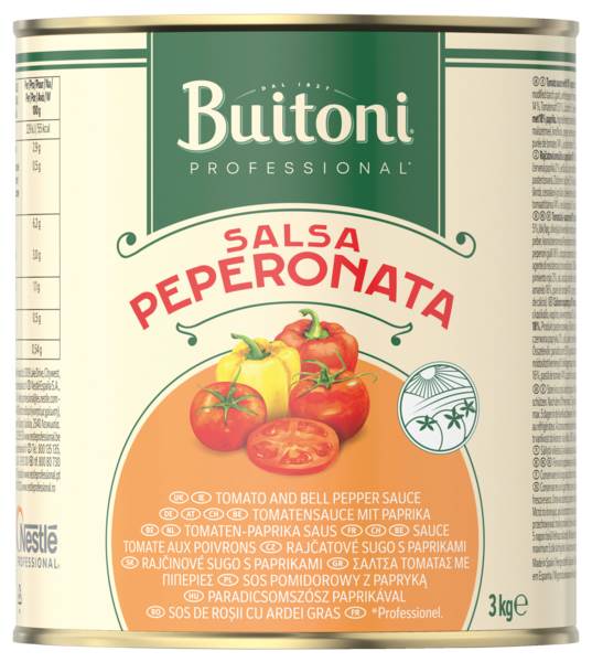 Buitoni Professional Salsa Peperonata, (12606009) 3 KG/DS