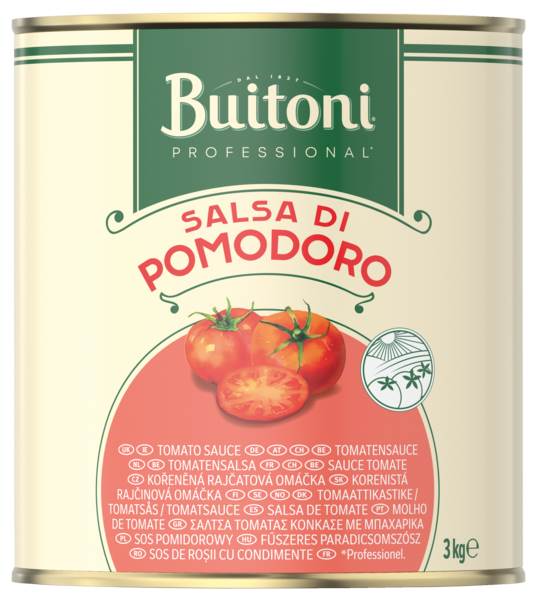 Buitoni Professional Salsa Di Pomodoro, Fertige Tomatensauce, (12606028) 3 KG/DS