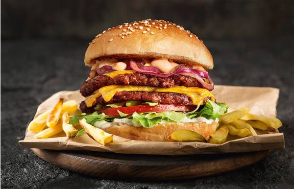 TK Beyond Meat DF Beyond Stack Burger VG   60x76g 60 PC/CT