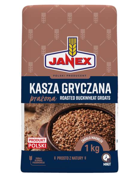 Janex Kasza gryczana prażona, 1 KG/PA
