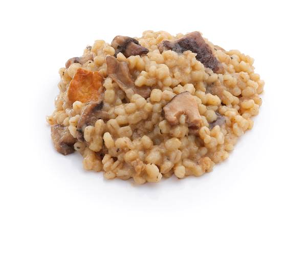 TK Star Culinar Hi Taste Graupen-Pilz-Risotto, 2 x 1,5-kg-Kochbeutel, 3 KG/BT mit Shiitake-Pilzen, Champignons, Kräutesaitlingen und Steinpilzen, PV 300g