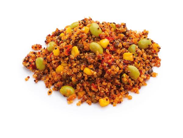 TK Star Culinar Hi Taste Quinoa Gemüsepfanne, 2 x 1,5-kg-Kochbeutel, 3 KG/BT bunter Quinoa mit Mais, Tomaten, Soja- und Urdbohnen, PV 400g