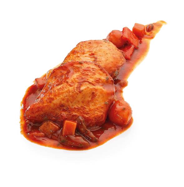 TK Star Culinar Hi Taste Coq au Vin, 2 x 1,5-kg-Kochbeutel, 3 KG/BT Hähnchenbrust in Rotwein-Sauce mit Champignons, Karotten und Perlzw., PV 150g