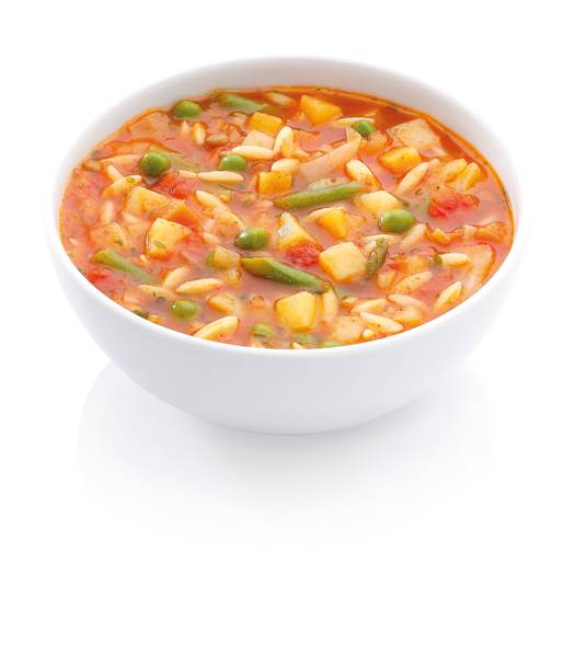 TK Star Culinar Hi Taste Minestrone, 2 x 1,5-kg-Kochbeutel, 3 KG/BT Tomaten-Gemüse-Suppe mit verschiedenem Gemüse, Linsen und Nudelreis, PV 400g