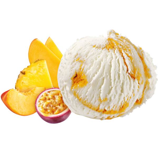 Mr Carte d'Or Solero Exotic, lody o smaku waniliowym z sosem z owoców egzotycznych, 5,5 L/MI