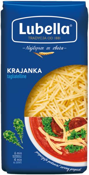 Lubella Lubella Makaron krajanka 400 g 400 GR/PA