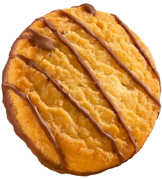 Schulte Orangentaler Mürbegebäck mit Orangengeschmack und 15% Vollmilchschokolade 2,5 KG/KT