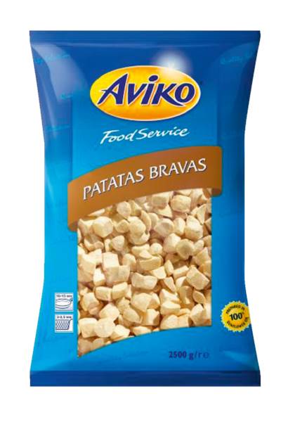 Mr PL Aviko Kawałki ziemniaków ''Patatas Bravas'', 2,5 KG/PA