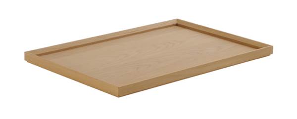 APS Serviertablett "VALO" 60 x 40 cm, H 3 cm, Eichenholz 1 ST