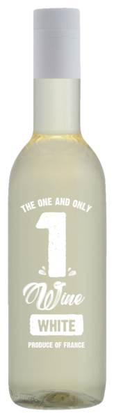 1WINE 1Wine blanc PET 187 ML/FL