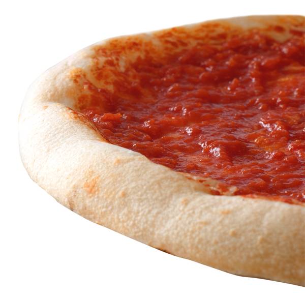 TK GIA Pizza Pomodoro 25cm, 240 g, 24 ST/KT Pizzaboden mit Tomatensauce, zum selbstbelegen