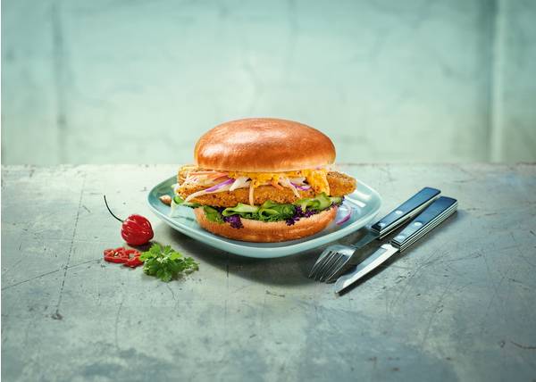 TK Schulstad Brioche Burger Bun, vegan, ca.100g, 12 ST/BT ca. 12 cm Durchmesser, geschnitten,