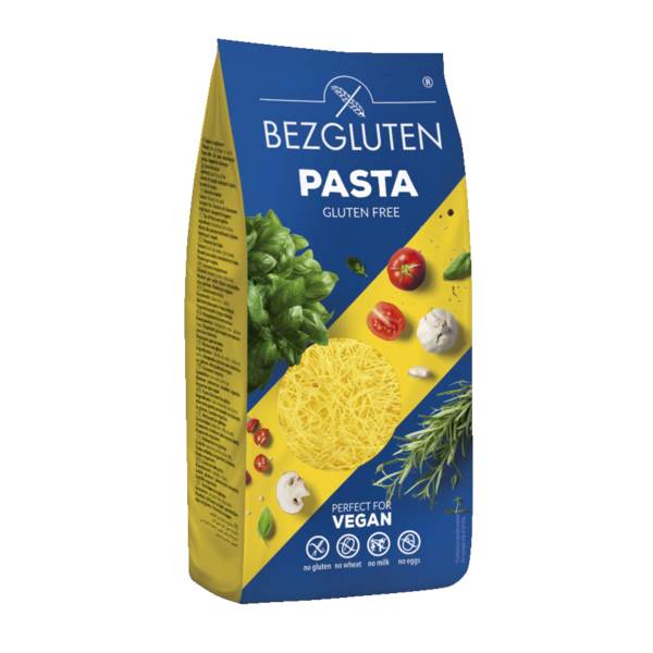 Bezgluten Makaron Filin, nitka cienka, bezglutenowy, 250 GR/PA