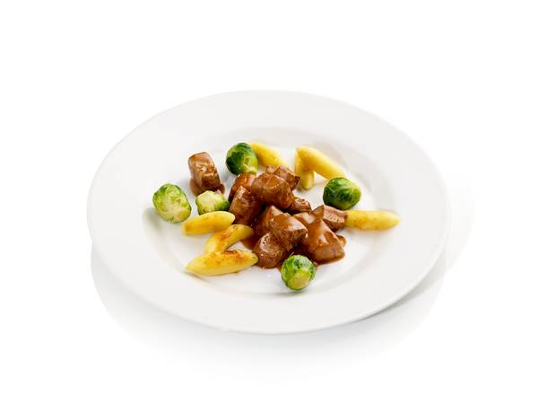 Sauerbratengulasch