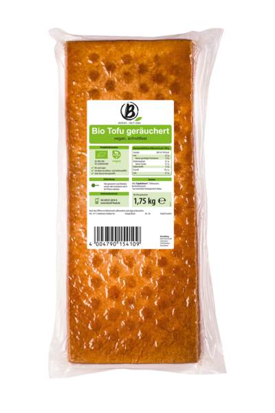 Berief Bio Tofu geräuchert, 1,75 KG/PK
