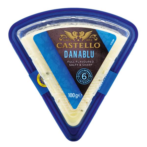 Castello ser pleśniowy z przerostem niebieskiej pleśni, 100 GR/ST