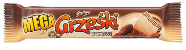 Mega Grześki, kakaowe 34 g, 36 ST