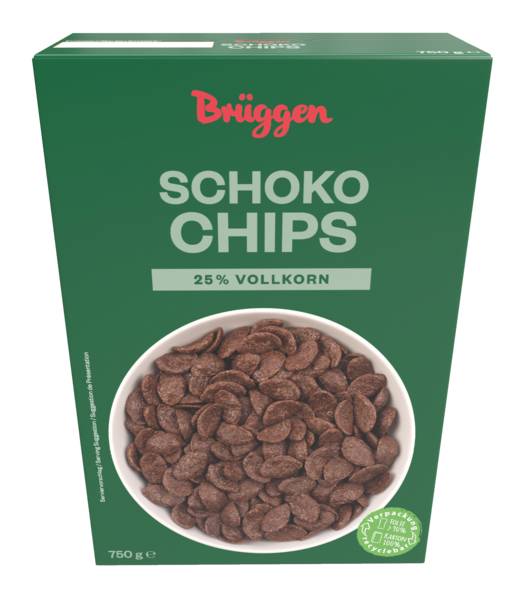 Brüggen Schoko Chips, 0,75 KG/FS