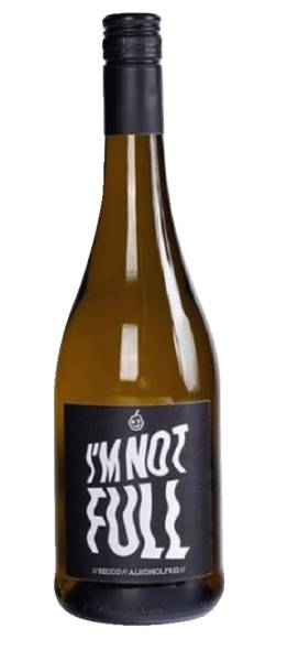 I'AM NOT FULL Secco wino białe musujące, bezalkoholowe 0,75 L/BU