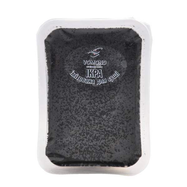 Imitacja ikry do sushi Tobiko, czarna, "zamiennik kawioru, ikry", 500 GR/PA